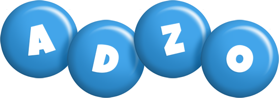 Adzo candy-blue logo