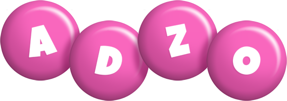 Adzo candy-pink logo