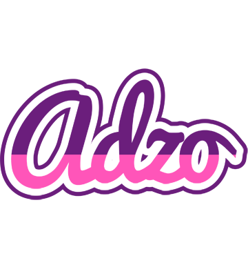 Adzo cheerful logo
