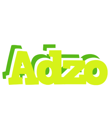 Adzo citrus logo
