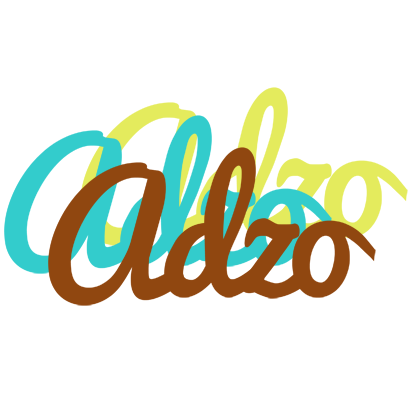Adzo cupcake logo