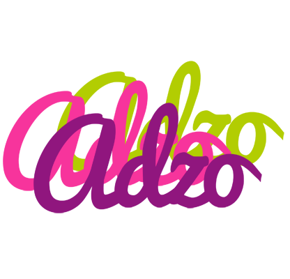 Adzo flowers logo