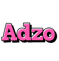 Adzo girlish logo