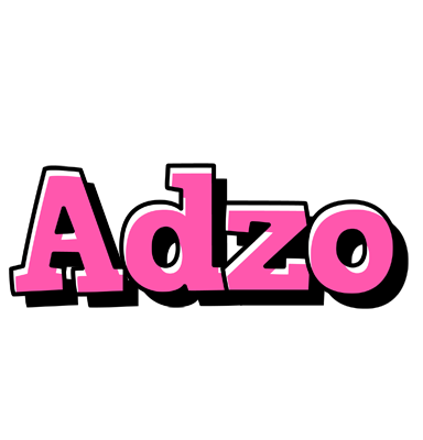 Adzo girlish logo