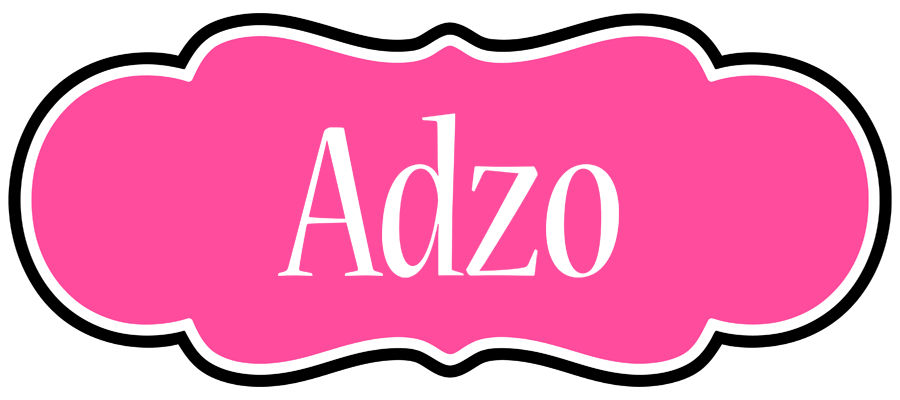 Adzo invitation logo