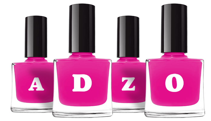 Adzo nails logo