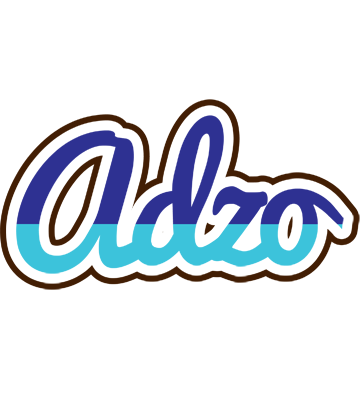 Adzo raining logo