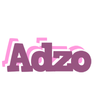 Adzo relaxing logo