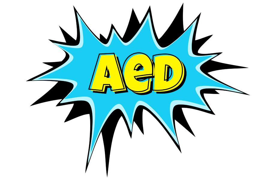Aed amazing logo