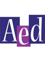 Aed autumn logo