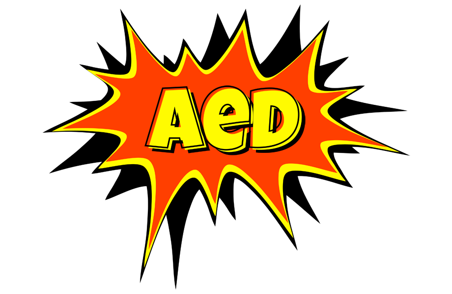 Aed bazinga logo