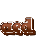 Aed brownie logo