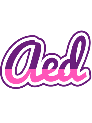 Aed cheerful logo