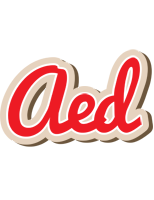 Aed chocolate logo