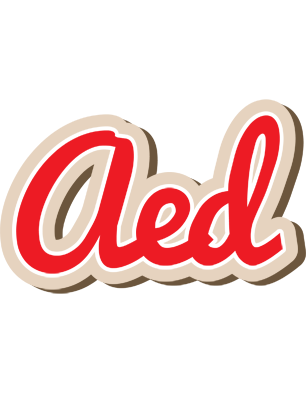 Aed chocolate logo
