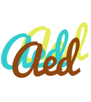 Aed cupcake logo