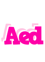 Aed dancing logo