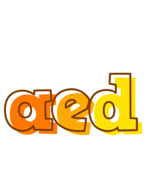 Aed desert logo