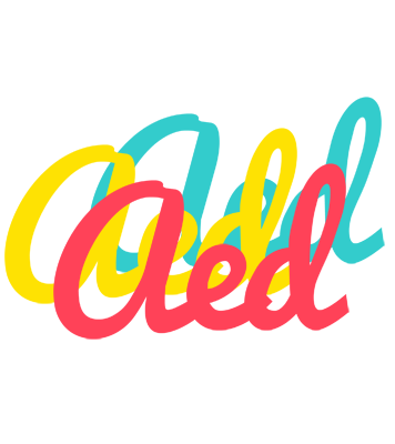 Aed disco logo