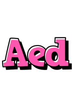 Aed girlish logo