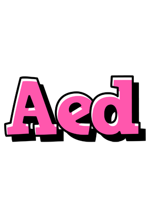 Aed girlish logo