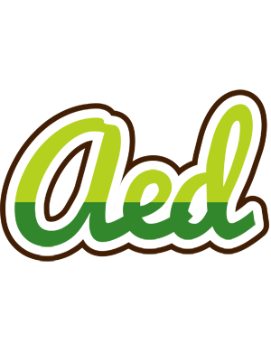 Aed golfing logo