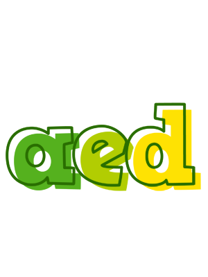 Aed juice logo