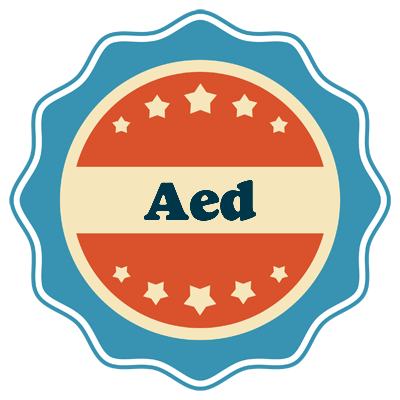 Aed labels logo
