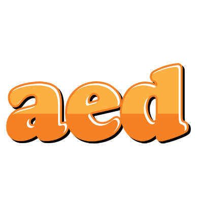 Aed orange logo