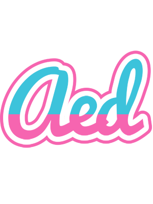 Aed woman logo
