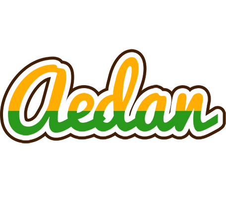 Aedan banana logo