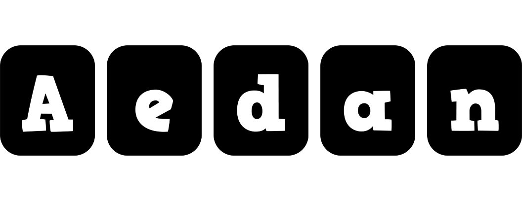 Aedan box logo