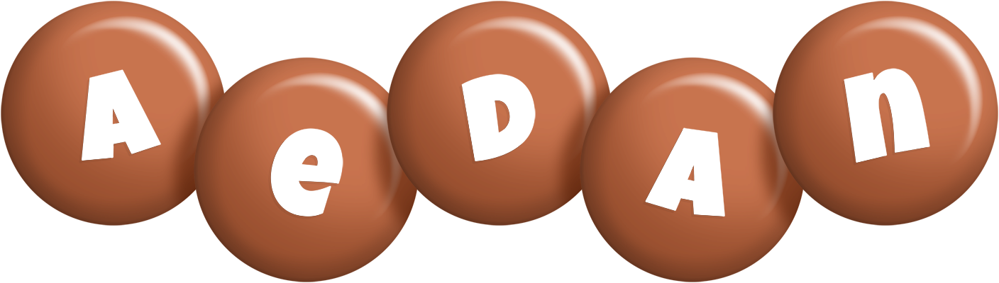 Aedan candy-brown logo