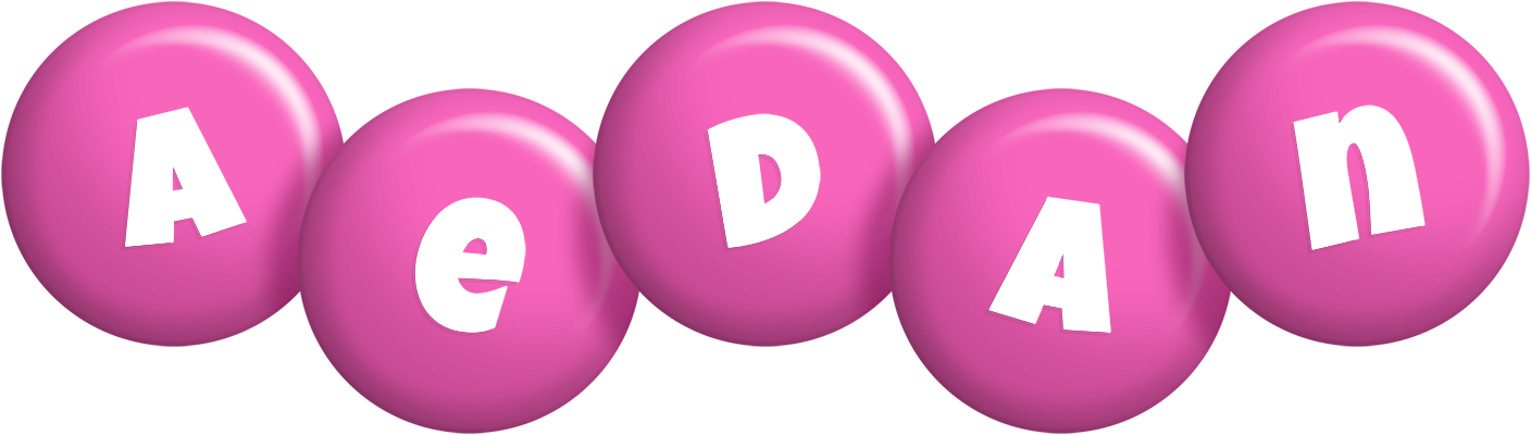 Aedan candy-pink logo