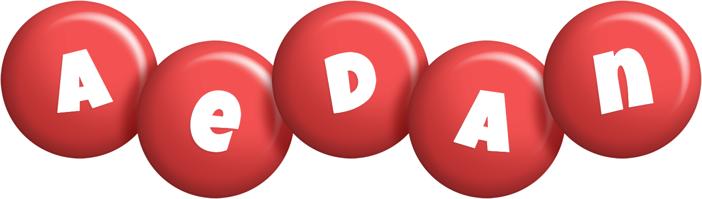 Aedan candy-red logo