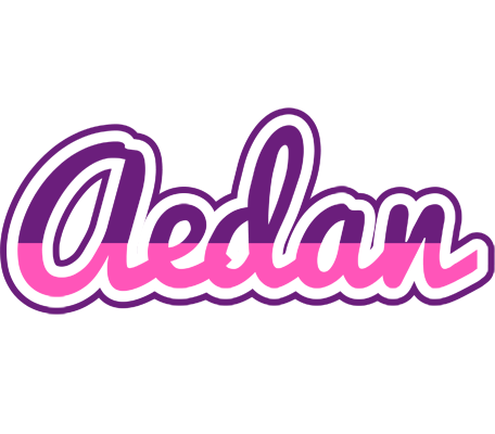 Aedan cheerful logo