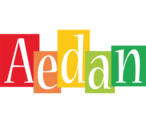 Aedan colors logo