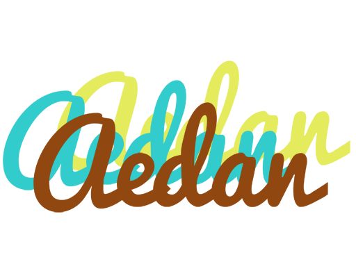 Aedan cupcake logo