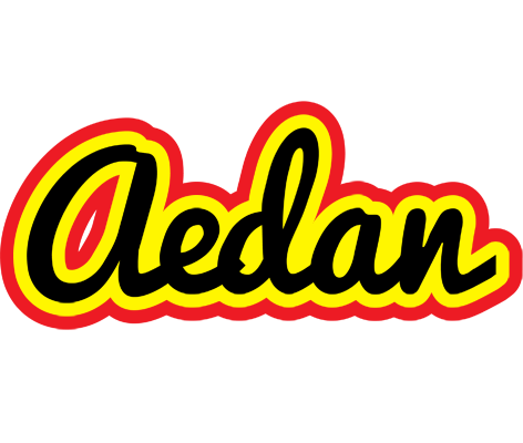 Aedan flaming logo