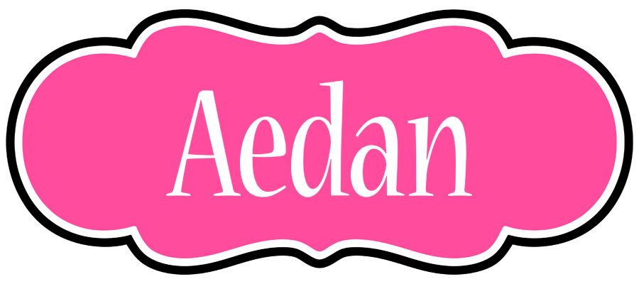 Aedan invitation logo