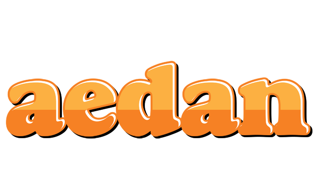 Aedan orange logo