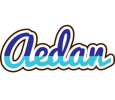 Aedan raining logo