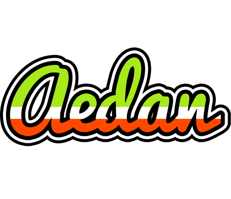 Aedan superfun logo