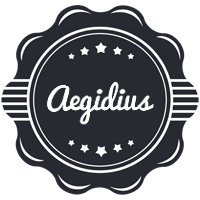 Aegidius badge logo
