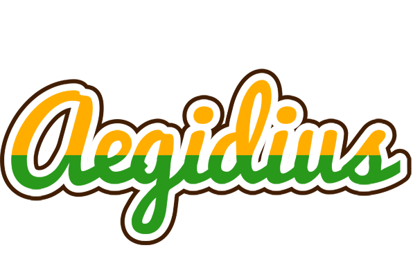 Aegidius banana logo