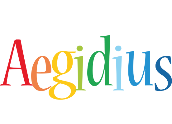 Aegidius birthday logo