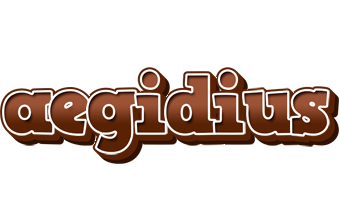 Aegidius brownie logo