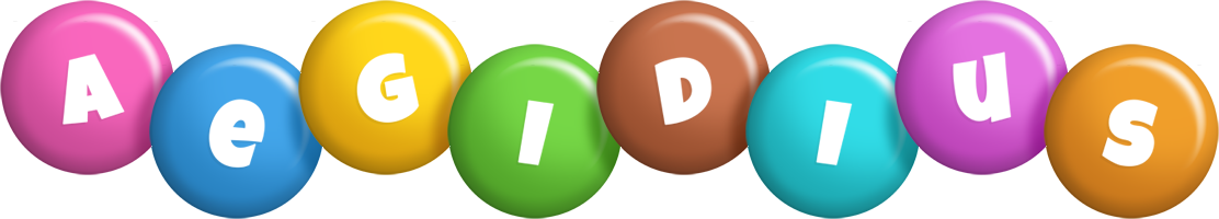Aegidius candy logo