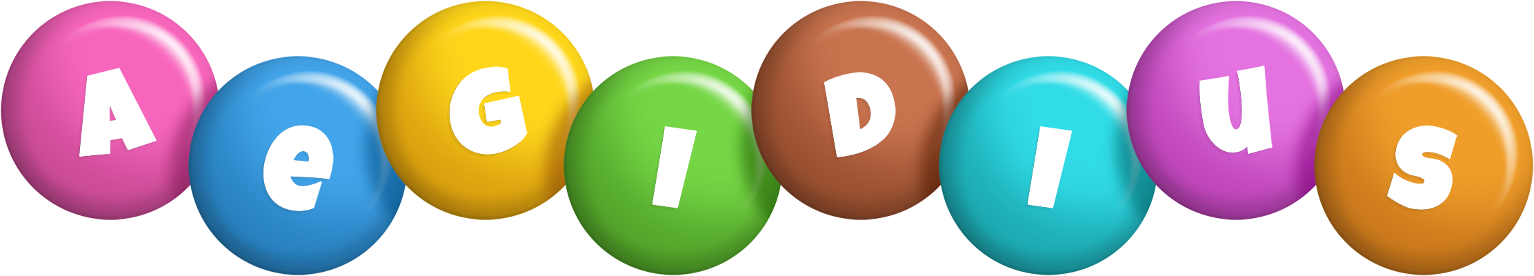 Aegidius candy logo