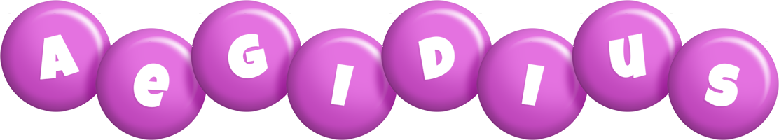 Aegidius candy-purple logo